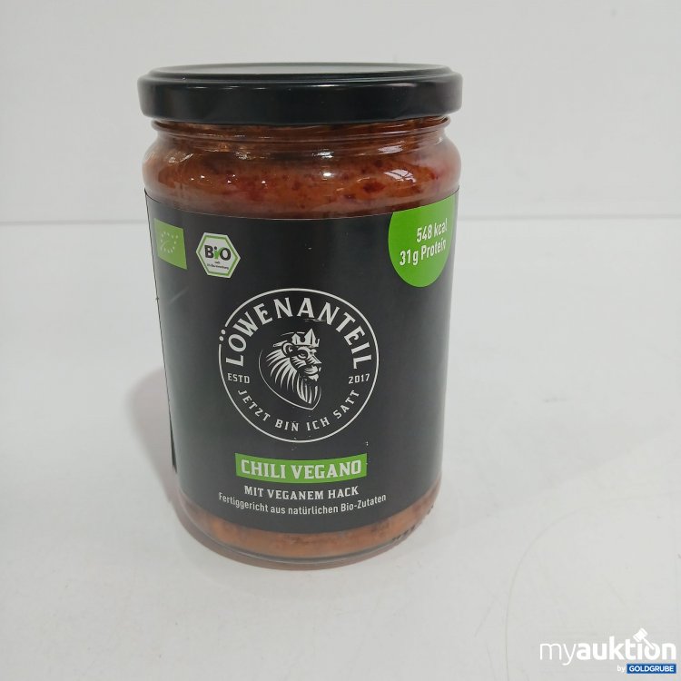 Artikel Nr. 397315 Artikel Nr. 397315: Löwenanteil Chili Vegano mit veganem Hack 570g