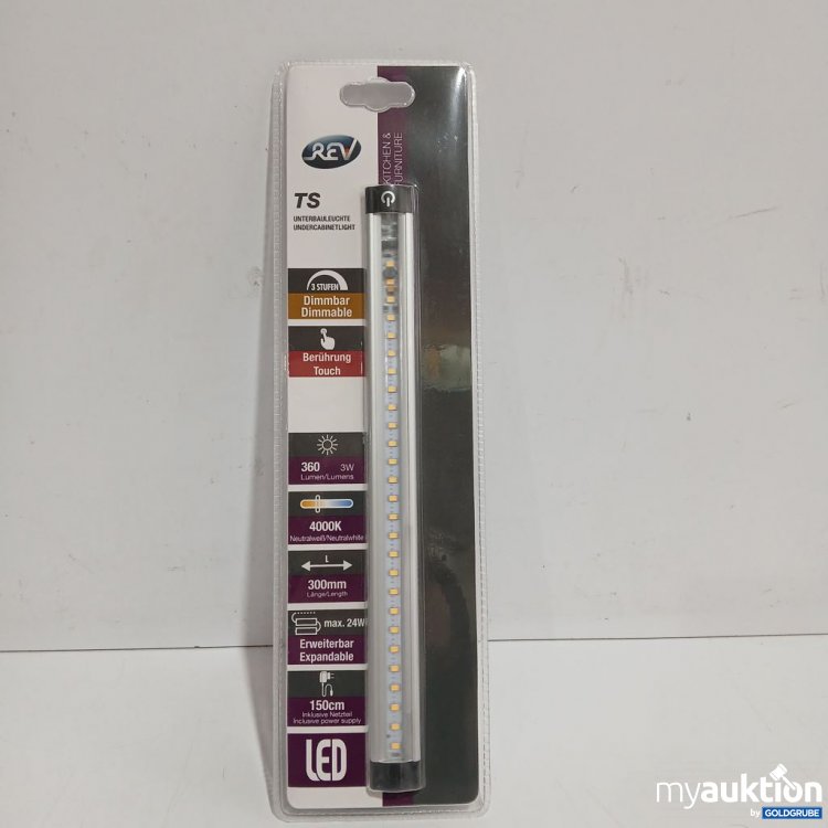 Artikel Nr. 442315: REV TS LED Unterbauleuchte mit Berührungssensor 300mm