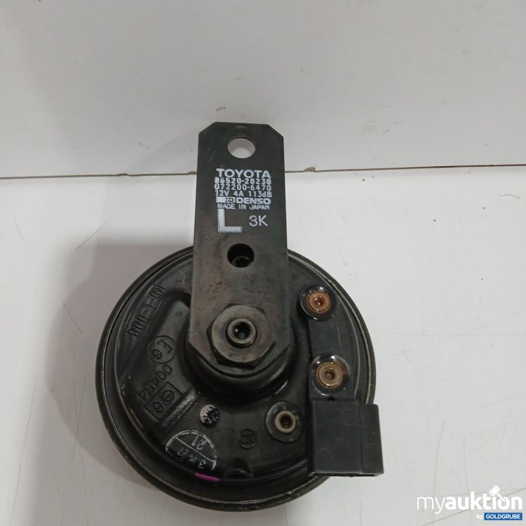 Artikel Nr. 522315 Artikel Nr. 522315: Toyota Hupe 12V 4A 113dB 86520-20230
L 3K gebraucht
