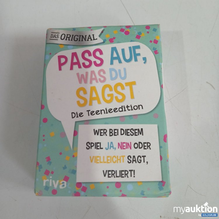 Artikel Nr. 821315 Artikel Nr. 821315: Riva Pass auf, was du sagst Die Teenieedition