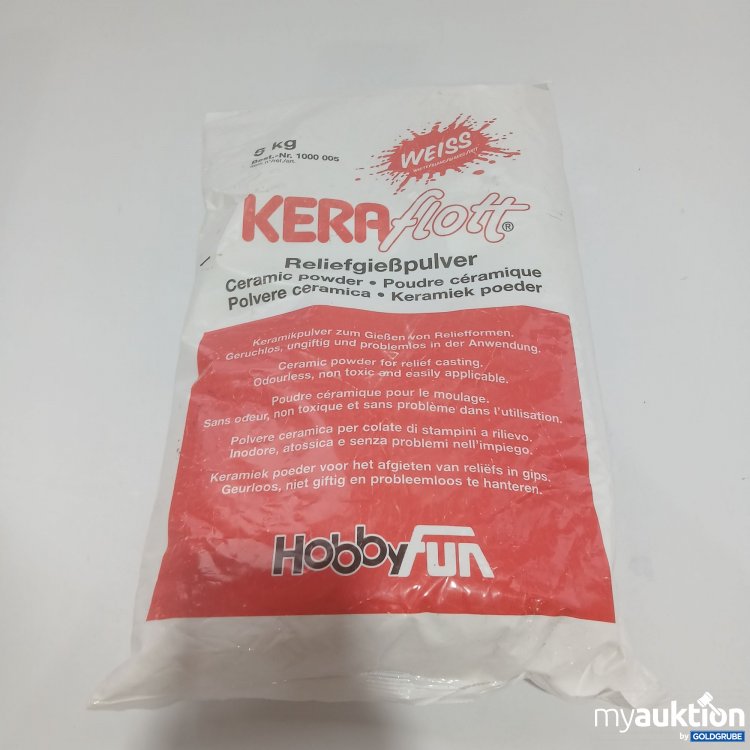 Artikel Nr. 861315: KeraFlott Reliefgießpulver Weiss 5kg