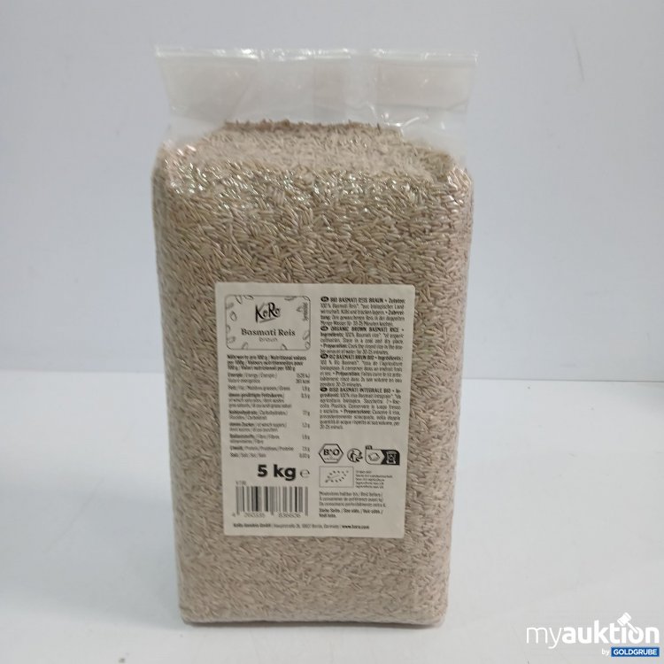 Artikel Nr. 871315: KoRo Basamati Reis braun 5kg 