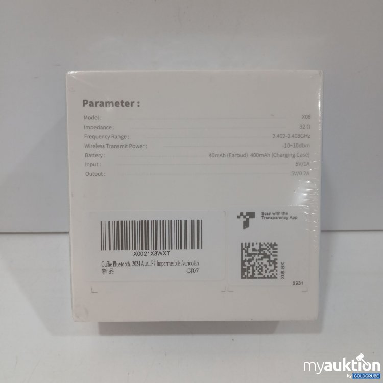 Artikel Nr. 873315: X08 True Wireless Earbuds