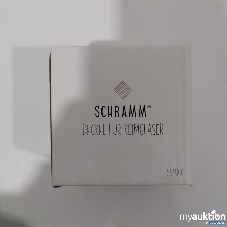 Artikel Nr. 893315: Schramm Deckel für Keimgläser 3Stk