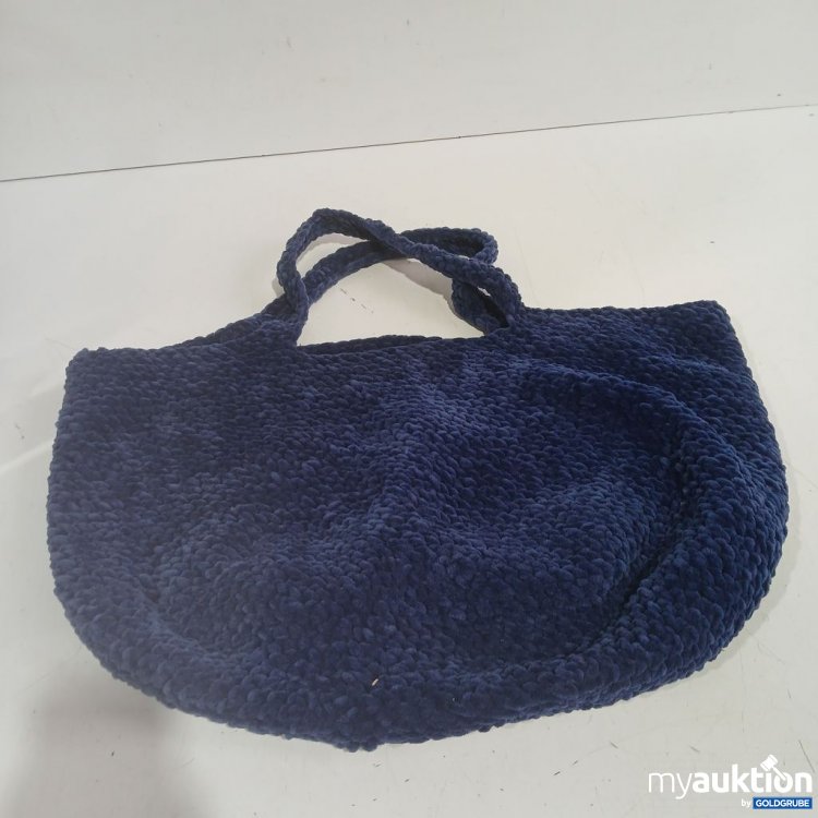Artikel Nr. 932315: Handtasche dunkelblau Stoff ca. 50x35cm