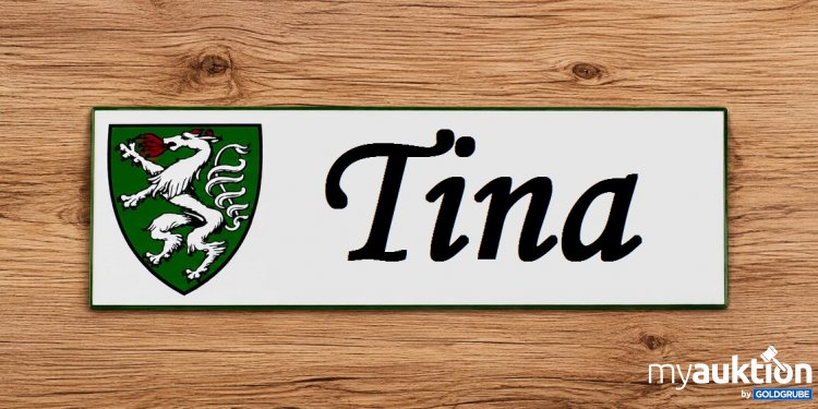 Artikel Nr. 937315 Artikel Nr. 937315: Blechschild
