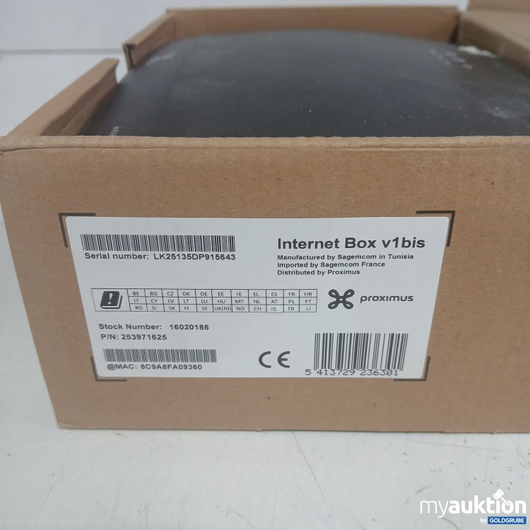 Artikel Nr. 991315 Artikel Nr. 991315: Priximus Internet Box v1bis
