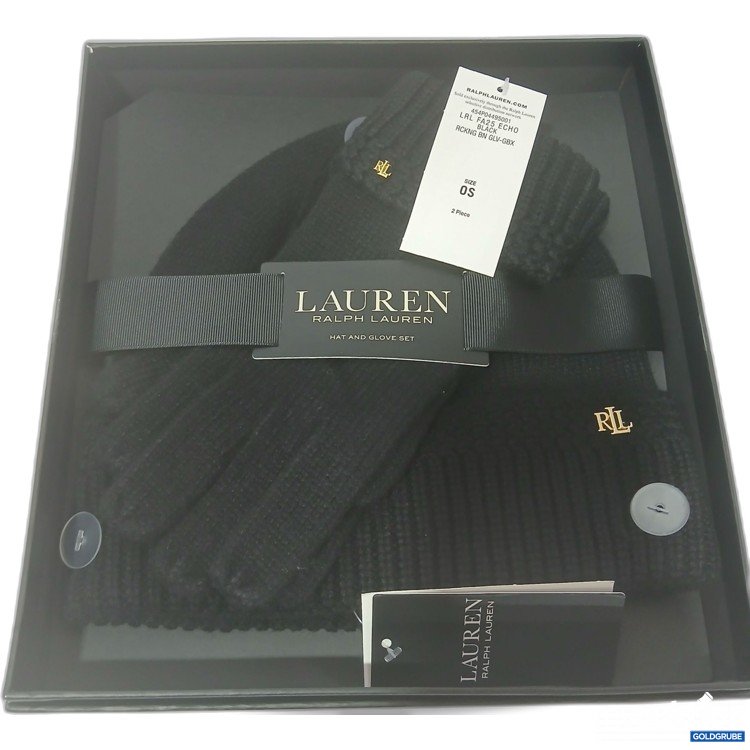 Artikel Nr. 993315 Artikel Nr. 993315: Lauren Ralph Lauren Mütze und Handschuhe Schwarz Größe 0S