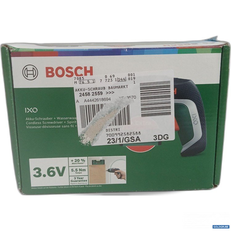 Artikel Nr. 994315 Artikel Nr. 994315: Bosch Akku-Schrauber IXO7 06039E0008