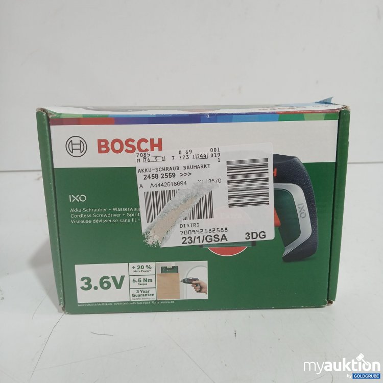 Artikel Nr. 994315 Artikel Nr. 994315: Bosch Akku-Schrauber IXO7 06039E0008