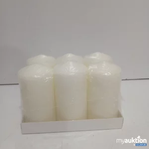 Artikel 4683315: 6 Stk Horeca Candles weiße Stumpenkerzen 60x120mm