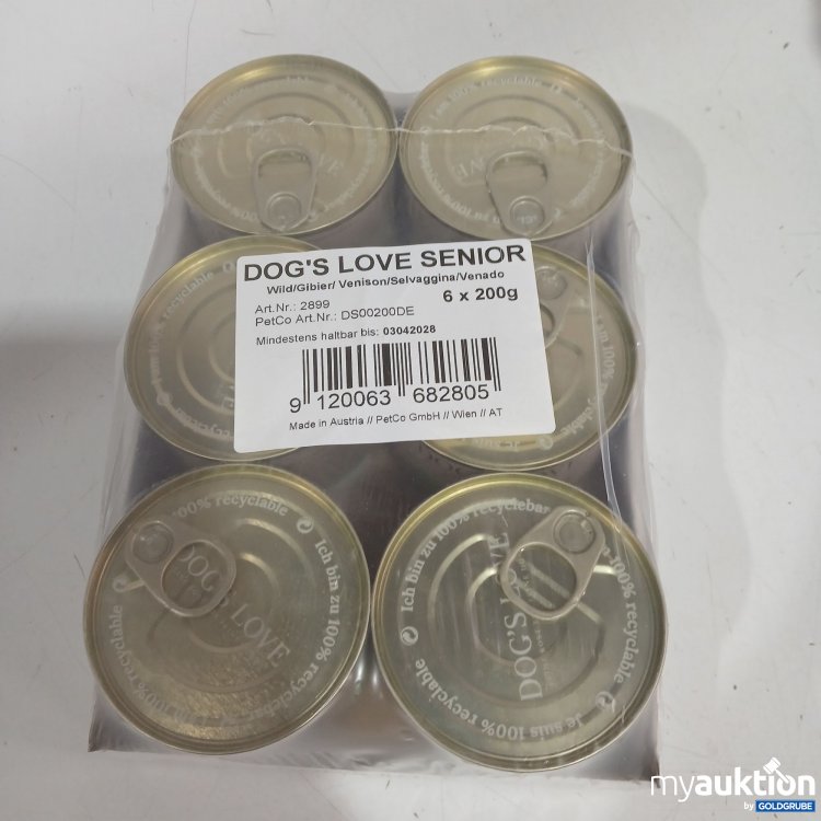Artikel Nr. 460316 Artikel Nr. 460316: Dogs Love Senior Wild 6x200g
