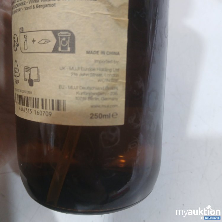 Artikel Nr. 466316: MUJI Raumspray Water & Bergamot 250 ml