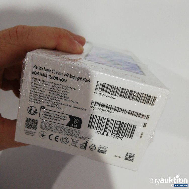 Artikel Nr. 765316 Artikel Nr. 765316: Mi Redmi Note 12 Pro + 256GB