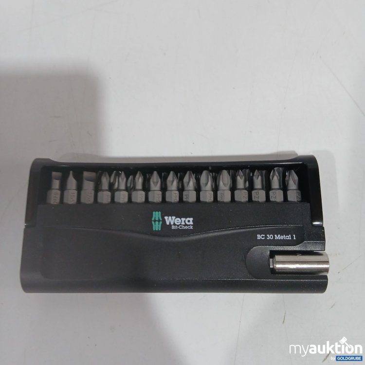 Artikel Nr. 858316 Artikel Nr. 858316: Wera Bit Set BC30 Metal1