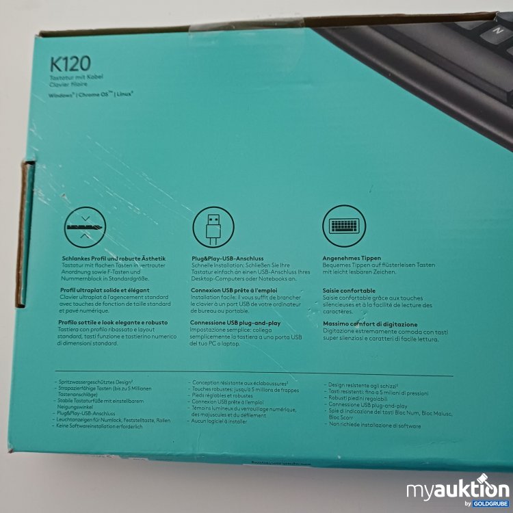 Artikel Nr. 917316: Logitech USB Tastertur