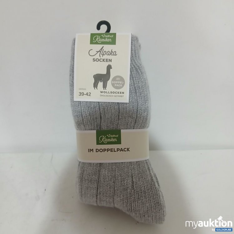 Artikel Nr. 930316 Artikel Nr. 930316: Klassiker Alpaka Socken Wollsocken 39-42