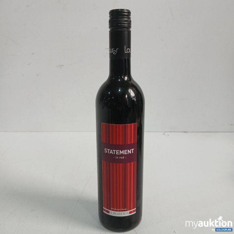 Artikel Nr. 935316 Artikel Nr. 935316: Statement in red Rotwein 0,75 l