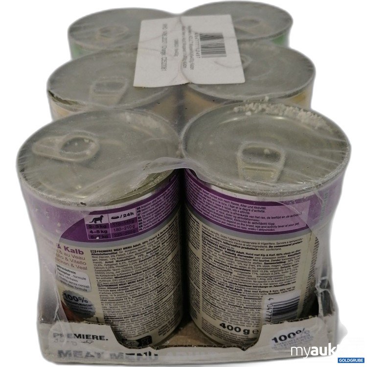 Artikel Nr. 951316: Premiere Meati Adult Mixpaket 6x400g