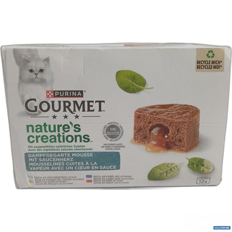 Artikel Nr. 958316: Purina Gourmet natures creations Dampfgegarte Mousse mit Saucenherz 12x85g