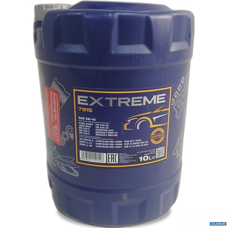 Artikel Nr. 961316: Mannol Extreme 7915  SAE 5W-40 10l