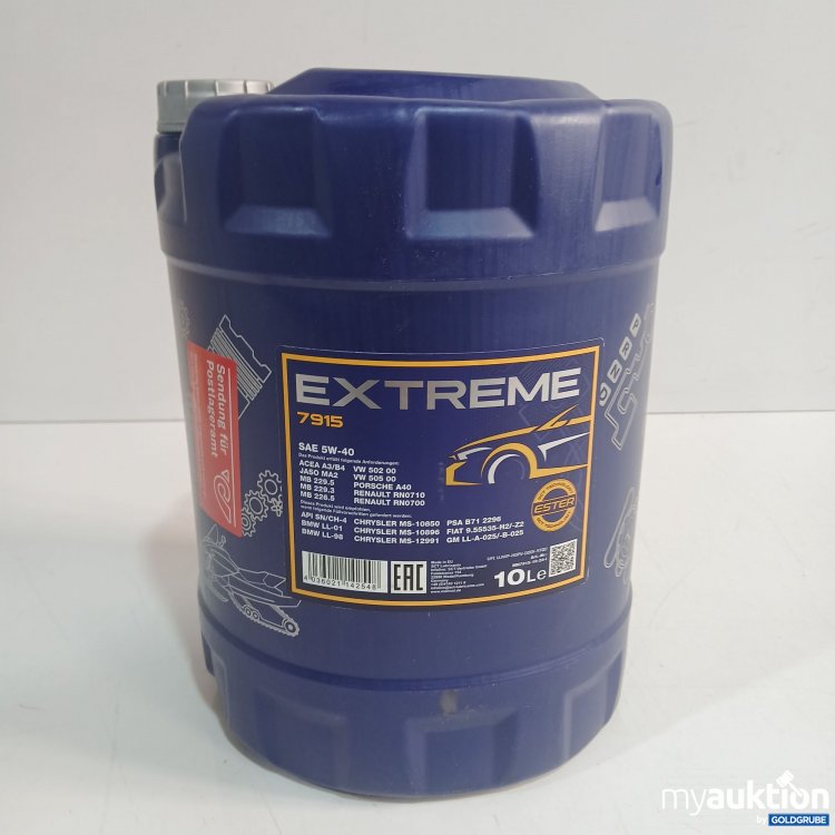 Artikel Nr. 961316: Mannol Extreme 7915  SAE 5W-40 10l