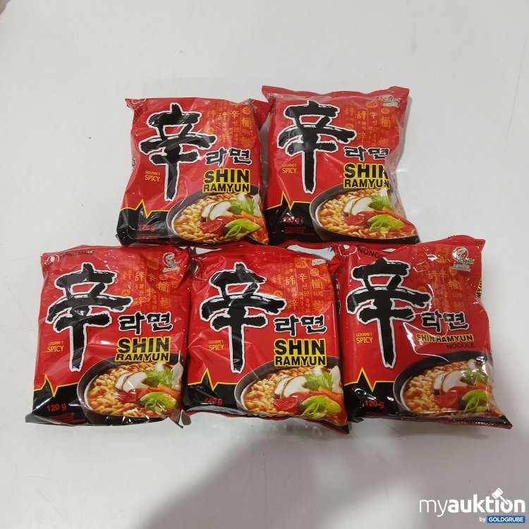 Artikel Nr. 967316: Nongshim Shin Ramyun Gourmet Spicy 5×120g