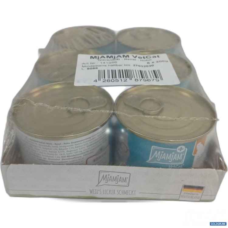Artikel Nr. 985316: Mjamjam Katzenfutter Nierendiät 6x200g