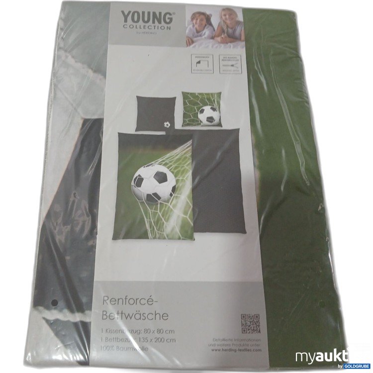 Artikel Nr. 993316 Artikel Nr. 993316: Young Collection Renforce-Bettwäsche 1Kissenbezug 80x80cm + 1Bettbezug 135x200cm