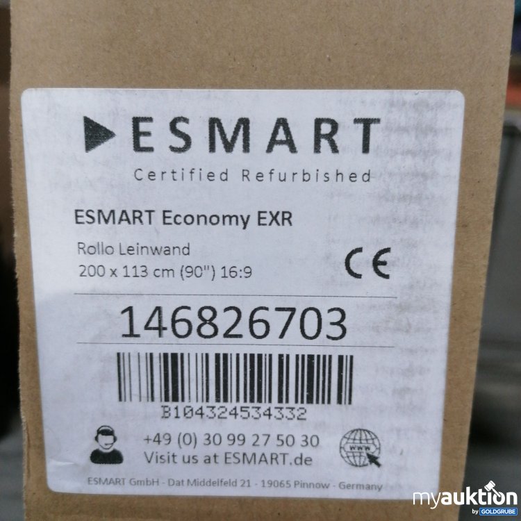 Artikel Nr. 441317: Esmart Economy EXR Rollo Leinwand 200x113cm 146826703