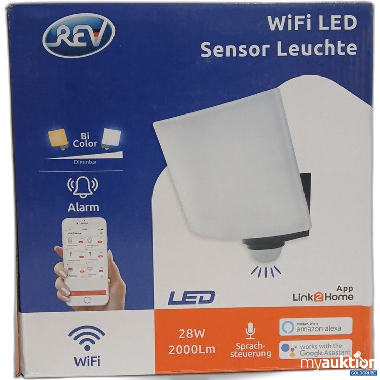 Artikel Nr. 442317: REV WiFi LED Sensor Leuchte 28W