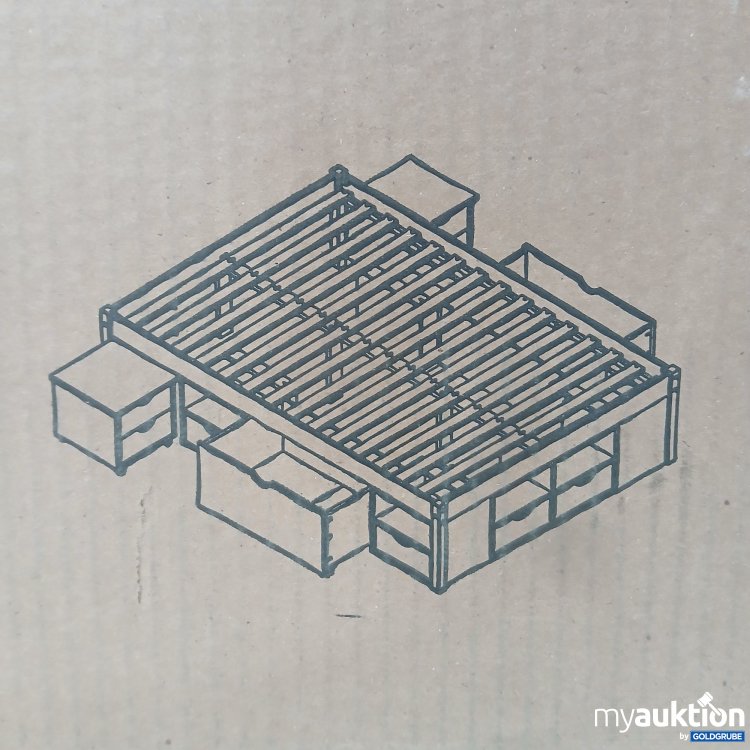 Artikel Nr. 445317 Artikel Nr. 445317: Intrerlink Multifunktionsbett "Till", ca 140×200, Art.No. 19886