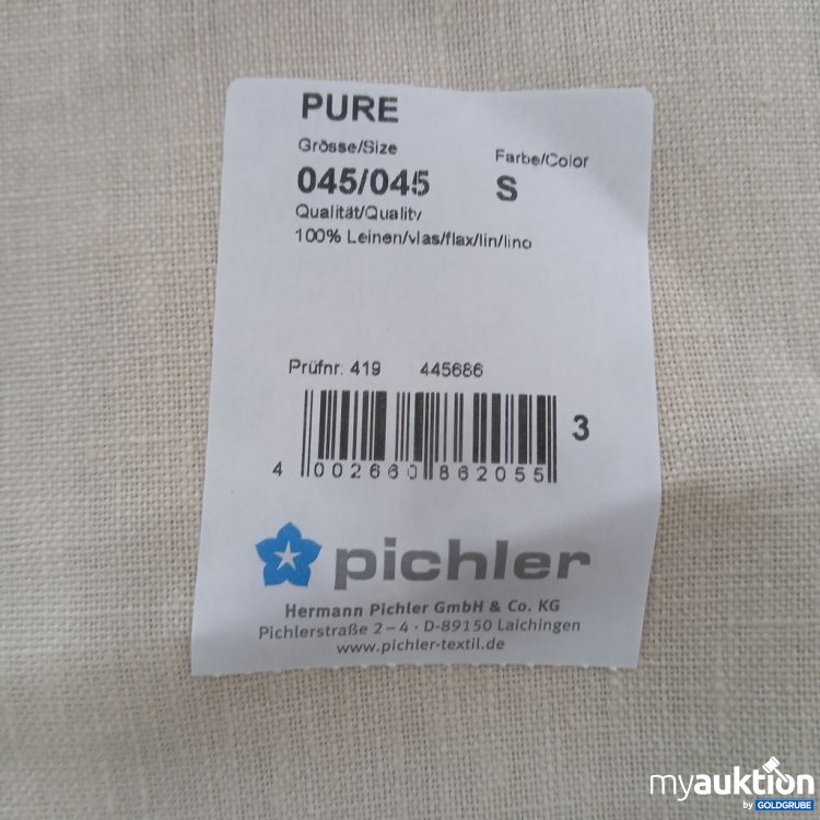 Artikel Nr. 447317: Pichler Pure Service 6Stk, 
Größe 045/045, in Beige