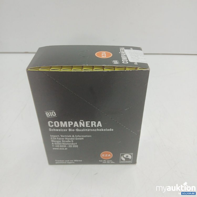 Artikel Nr. 462317: Bio Campanera Schweizer Schokolade Ingwer Zitrone 11x50g
