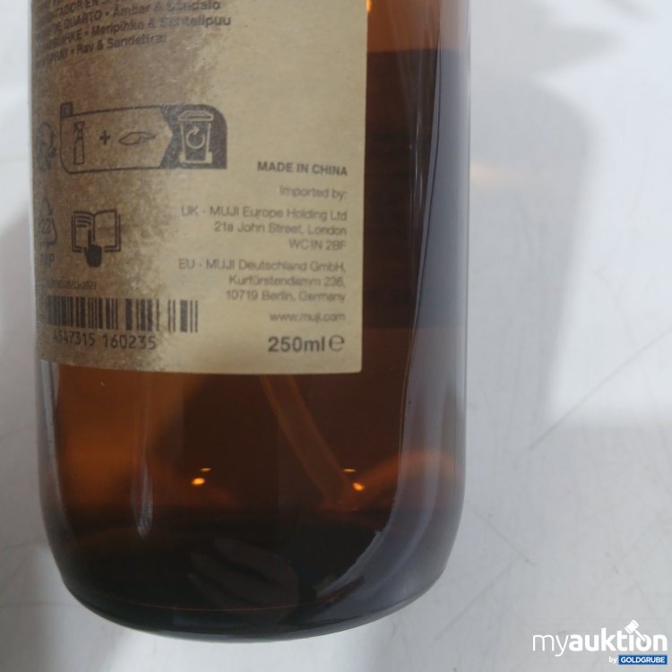 Artikel Nr. 466317 Artikel Nr. 466317: MUJI Raumspray Amber & Sandalwood 250 ml