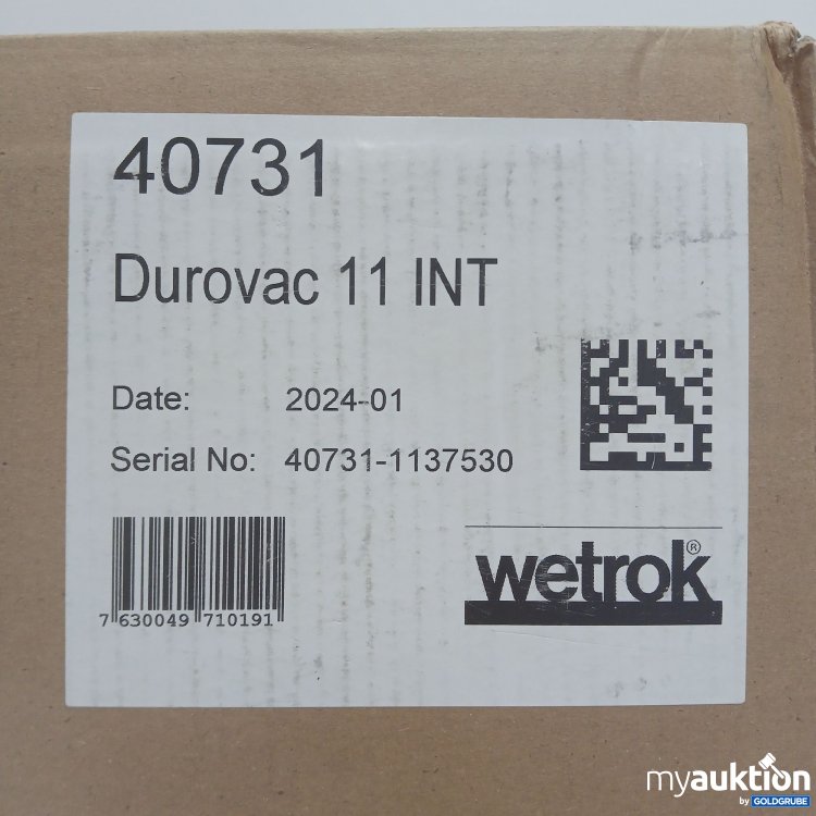 Artikel Nr. 518317: Wetrok Durovac 11 INT 