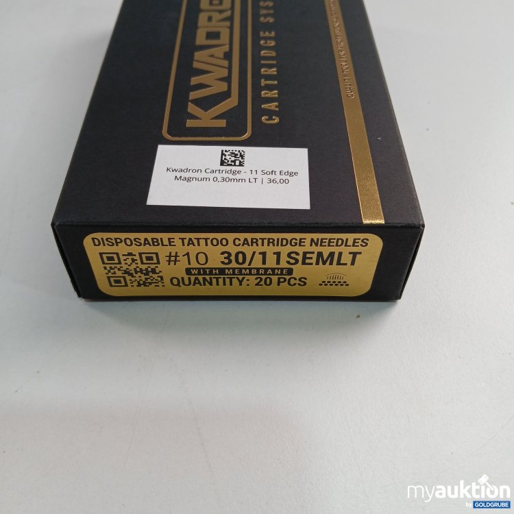 Artikel Nr. 805317 Artikel Nr. 805317: Kwadron Cartridge - 11 Soft Edge Magnum 0.30mm LT 20 Stück