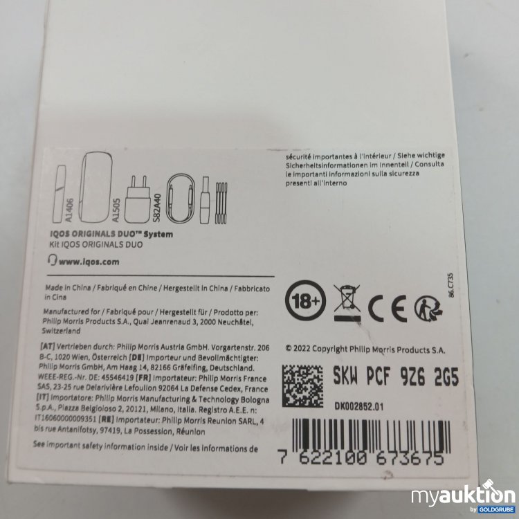 Artikel Nr. 846317: Iqos Originals Duo 