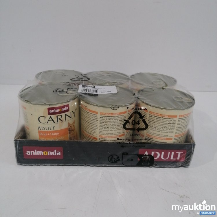 Artikel Nr. 855317: Animonda Carny Adult Katzenfutter Rind und Huhn 6x800g
