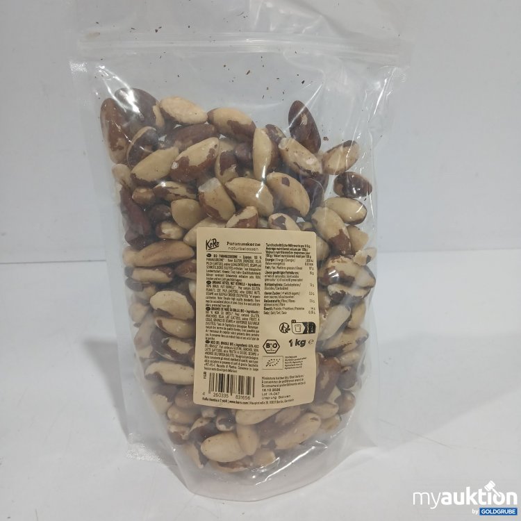 Artikel Nr. 870317 Artikel Nr. 870317: Koro Paranusskerne naturbelassen 1kg