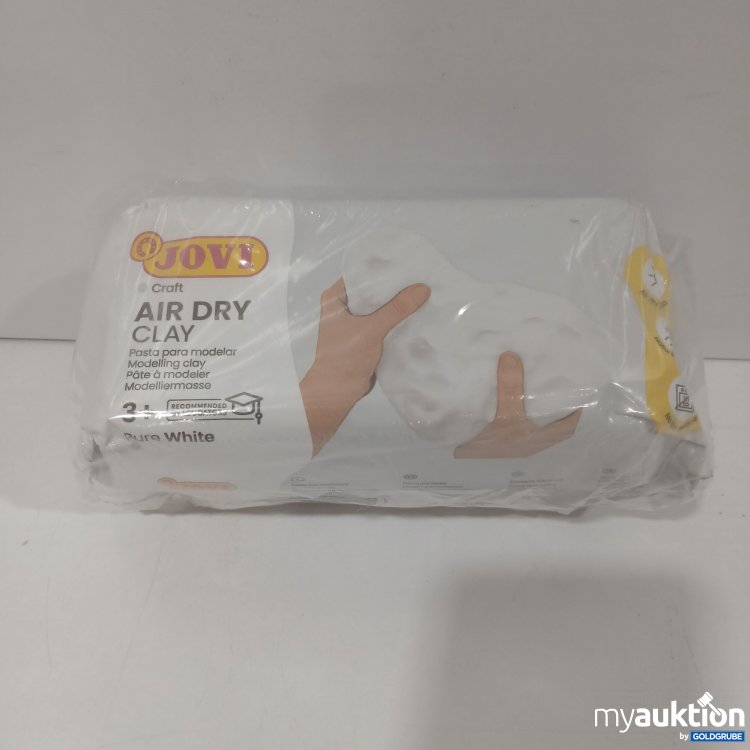Artikel Nr. 873317: Jovi Air Dry Clay Pure White 3x 500g