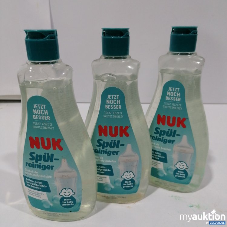 Artikel Nr. 886317: Nuk Spül-Reiniger 3x500ml