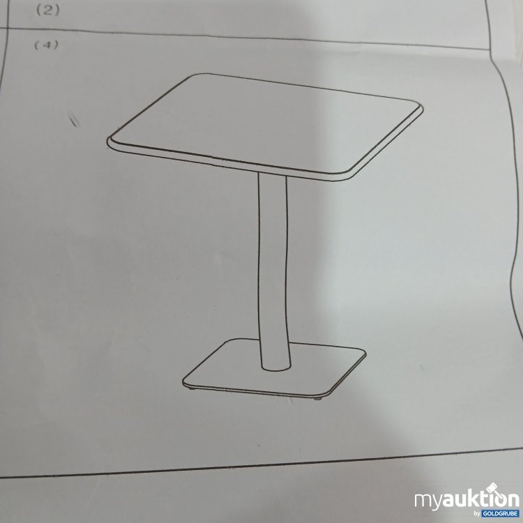 Artikel Nr. 889317: Beistelltisch aus Metall  