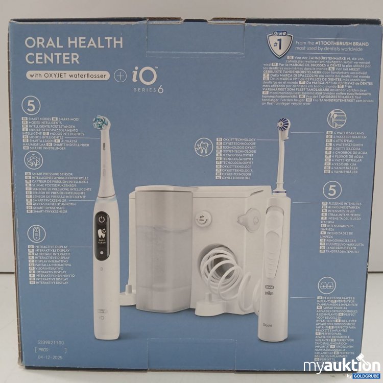 Artikel Nr. 921317: Oral-B Oral Health Center iO Series 6