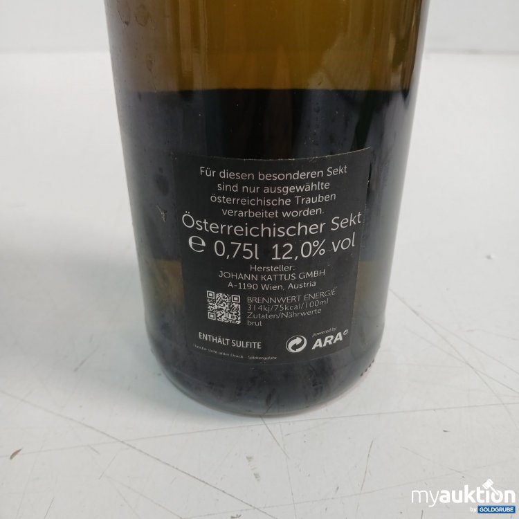 Artikel Nr. 935317 Artikel Nr. 935317: Österreichischer Sekt 0,75 l 12,0% vol