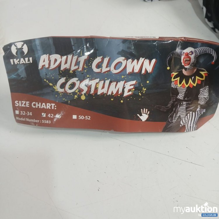 Artikel Nr. 939317 Artikel Nr. 939317: IKALI Adult Clown Costume Kostüm Zubehör
