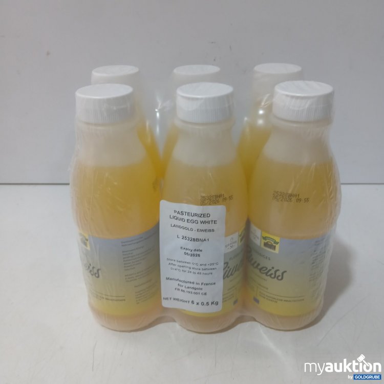 Artikel Nr. 942317 Artikel Nr. 942317: Pasteurisierte flüssige Eiweiß abgelaufen 6x0,5kg