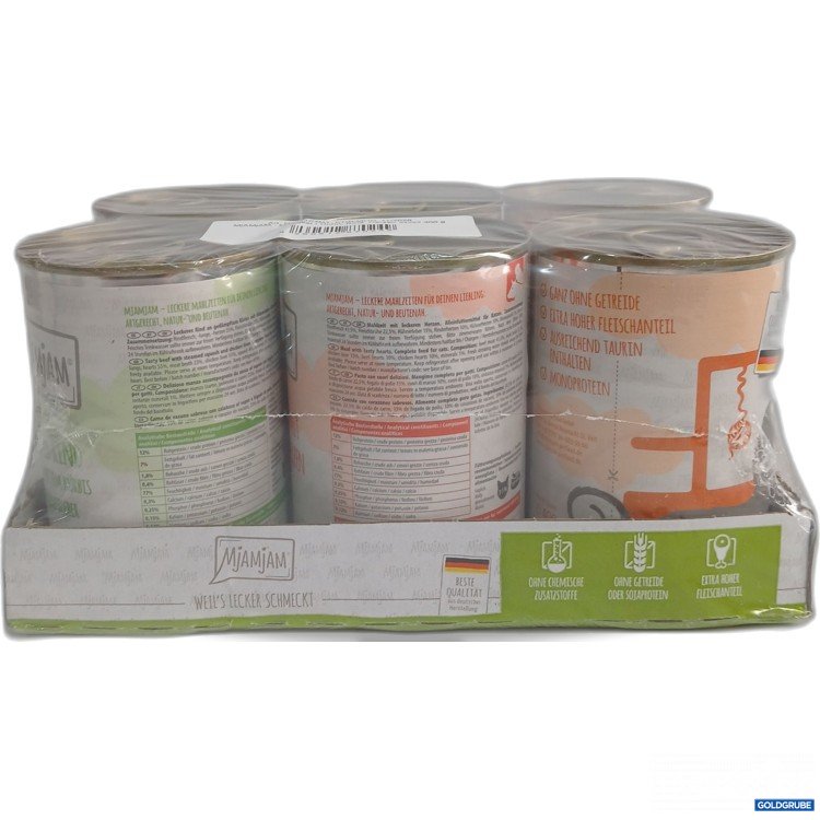 Artikel Nr. 958317: Mjamjam Katzenfutter Mixpaket I 6x400g 