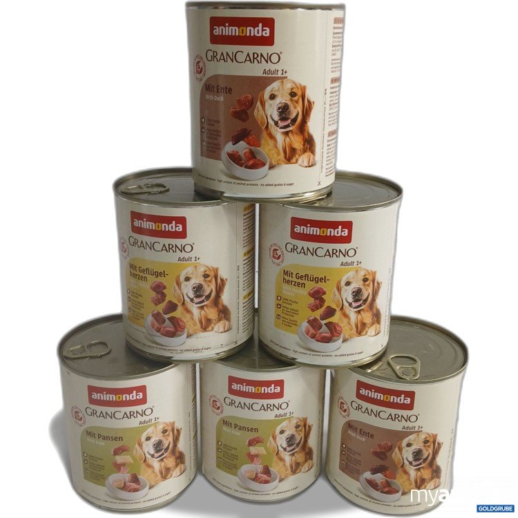Artikel Nr. 959317: Animonds Gran Carno Hundefutter diverse Sorten 6x800g 