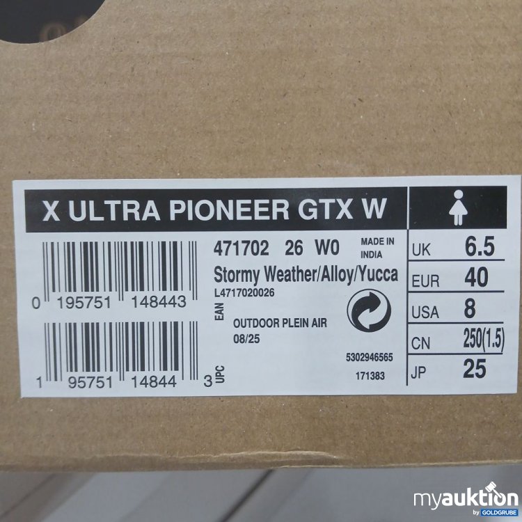 Artikel Nr. 992317 Artikel Nr. 992317: Salomon X ULTRA PIONEER GTX W Wanderschuhe